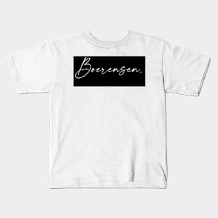 Boerensen Name, Boerensen Birthday Kids T-Shirt